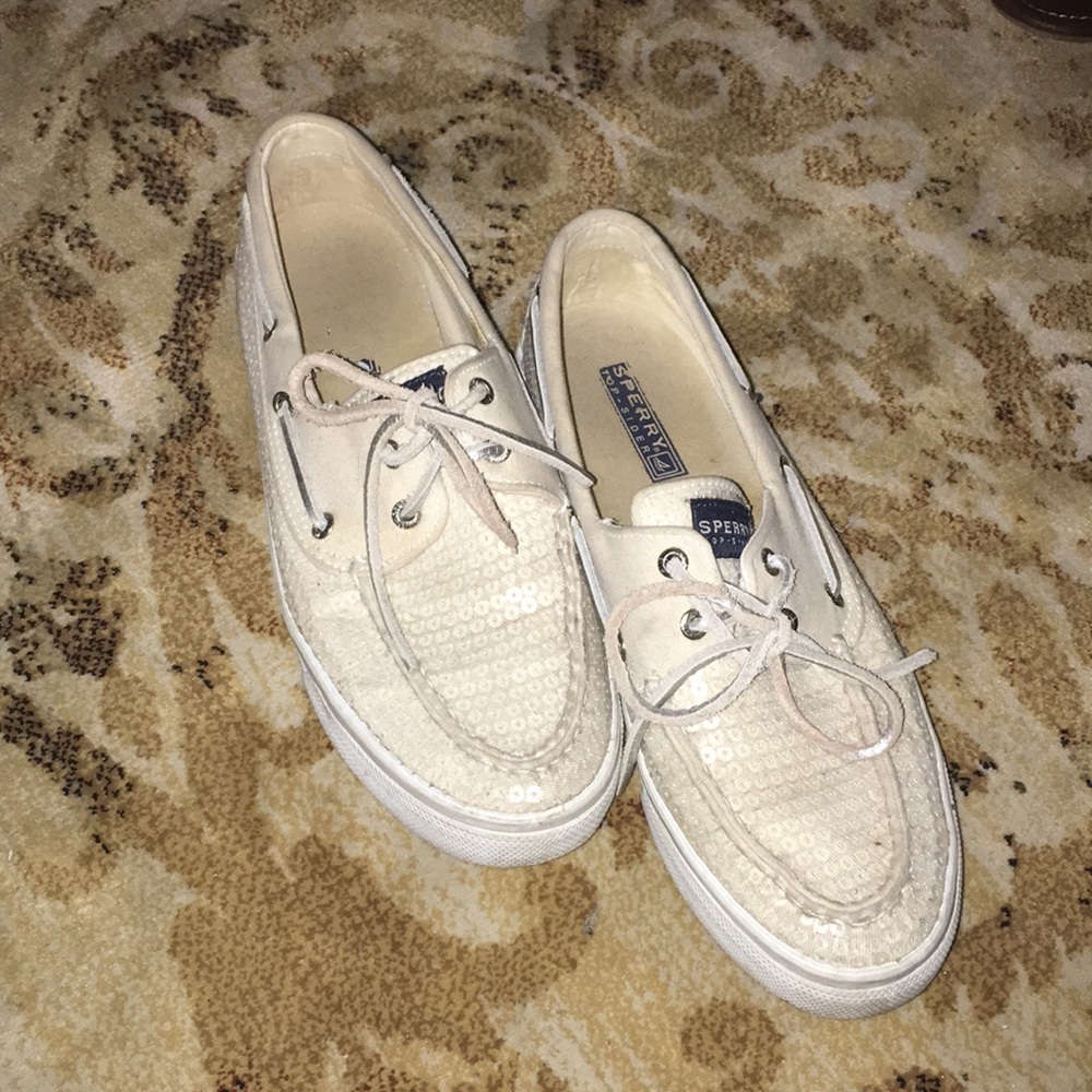 Sequin Sperrys